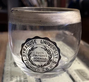 50er Jahre Syracuse University Rock Glas - Bild 1 von 3