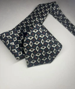 Corbata geométrica multicolor Brooks Brothers 59” para hombre 100 % seda - Imagen 1 de 6