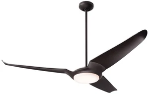 56" Modern Fan IC/Air3 DC Dark Bronze LED Ceiling Fan with Remote - Picture 1 of 1