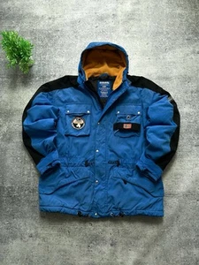 Vintage Napapijri Voyage Cordura Teflon Winter Stepp Jacke Y2K Streetwear - Bild 1 von 9