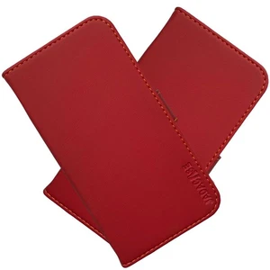 Leder Schutzhülle für Apple iPhone 11 - Smartphone Handy Tasche Case Cover Etui - Picture 1 of 16