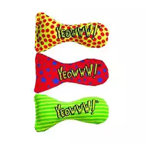 YEOWWW! DuckyWorld 100% ORGANIC CATNIP Leaf Flower Sardines Cat toy Cats Toys - Picture 1 of 7