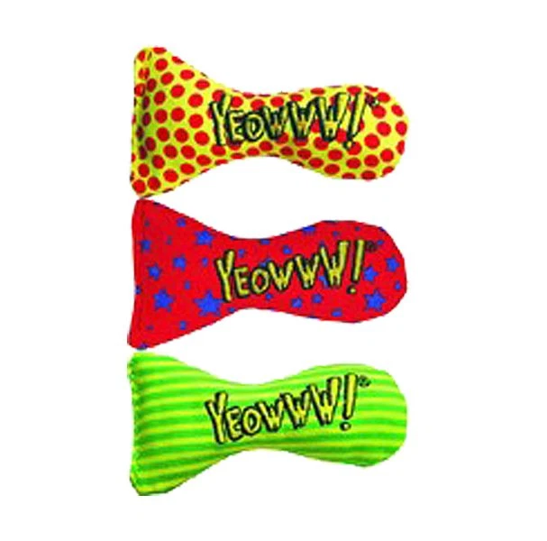 YEOWWWW YEOWWW! DuckyWorld 100% ORGANIC CATNIP Leaf Flower Sardines Cat toy Cats Toys