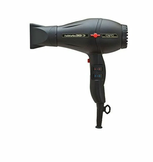 Turbo Power Twinturbo 3900 3 Speed Setting Ceramic Hair Dryer - Black