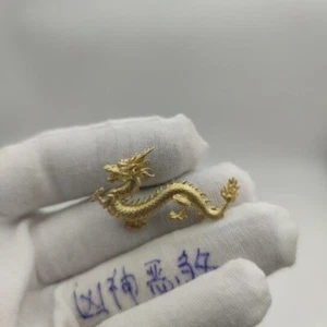 Estatua china de bronce y cobre dragón tallado a mano 80 - Imagen 1 de 6