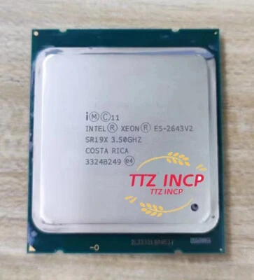 Intel Xeon E5-2643 V2 CPU 6-Core 3.50GHz 25MB SR19X LGA-2011 130W Processor - Image 1 of 3