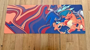 Pokemon Charmander Evolutions Gaming Desk Mat 80cm X 30cm - Picture 1 of 4