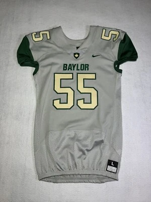 Baylor Bears Nike Vapor Pro Football Jersey Game Cut Men's Large #55 - Image 1 of 4