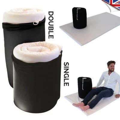 PUTNAMS Mazda Bongo - Memory Foam Reisematratze Topper (mit Tasche) Single & Doppel