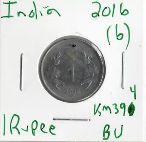 Coin India 1 Rupee 2016 (b) KM394 - Picture 1 of 4