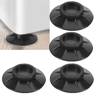 Pads Raiser 4Pcs Legs Silent Rubber AntiFor Feet Mat Vibration Washing Machine - Picture 1 of 14