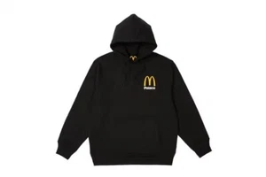 PALACE X McDonald's LOGO SUDADERA CON CAPUCHA negra XXL - Imagen 1 de 2
