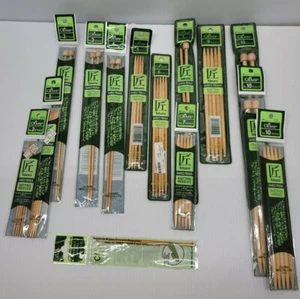 Clover Takumi Bamboo Knitting Needles 3012 Lot of 14   - Picture 1 of 5