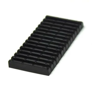 50pcs Universal Ukulele Bridge Pins Upper Nut Saddle Plastic Black - Picture 1 of 5
