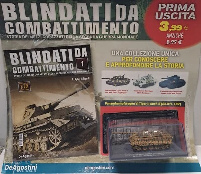 BLINDATI DA COMBATTIMENTO N.1  Pz.Kpfw. VI Tiger II SCALA 1:72 - Immagine 1 di 2