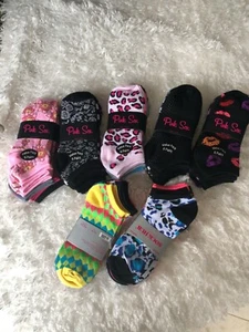 rosa sox value pack 6 paia scarpe misura 4/10 colore completo donna calze alla caviglia taglio basso - Foto 1 di 51