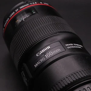 Canon EF 100mm f/2.8L Macro IS USM Lens - MINT - Sharp Optics - Tested - Japan - Picture 1 of 11