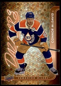 24/25 2024 UPPER DECK SERIES 1 HOCKEY DAZZLERS ORANGE CARDS U-Pick List - Imagen 1 de 66
