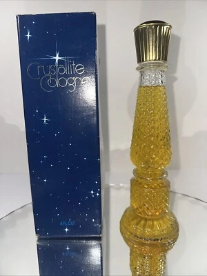 Vintage AVON Crystallite Unforgettable Cologne  4 Oz New Old Stock Somewhere - Image 1 of 4