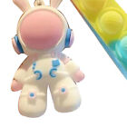 (Pink) Cute Rabbit Keychain Cute Doll Car Keychain Accessories Rabbit