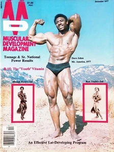 Muscular Development Magazine DEC 1977 Dave Johns Mr America Natl Power Results - Picture 1 of 11
