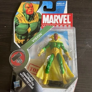 Figura Marvel Universe Serie 2 Vision 3 3/4" 2009 #006 rara variante sólida nueva - Imagen 1 de 5
