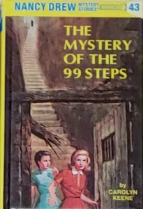 NANCY DREW 43. MYSTERY OF THE 99 STEPS,VG-LN C. KEENE FLASHLITE. Buy 3 SHIP FREE - Picture 1 of 4