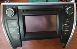 Toyota Camry AM FM 2015 reproductor de CD receptor de radio pantalla Face ID 10803 OEM - Imagen 1 de 1