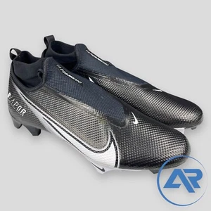 Nike Vapor Edge Pro 360 Black Iridescent Football Cleats Men Size 13 AO8277-001 - Picture 1 of 7