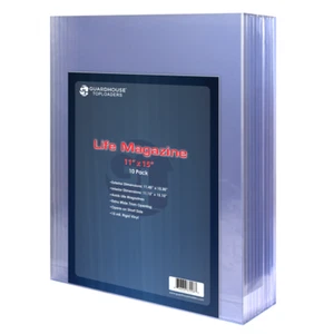 1 pieza BCW Life Magazine Topload Holder Magazine Almacenamiento Toploader Guardhouse - Imagen 1 de 1