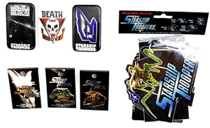 Colección de películas de Starship Troopers 1997 - pines, pegatinas, botones de promoción - su elección - Imagen 1 de 9