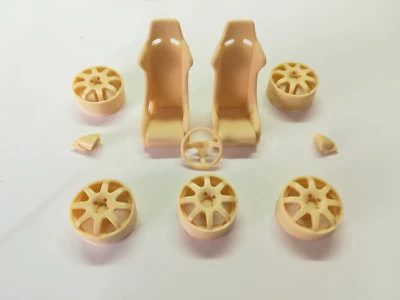  Allestimento Rally Renault Clio 1/18 Transkit Norev Ottomodels Tuning Accessori - Immagine 1 di 4