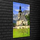 Wandbilder Glasbilder XXL 70x140 Berühmtes Wahrzeichen der Ramsau Bayern 