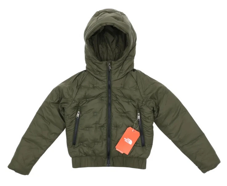 The North Face Mashup Green Jacket Hooded Winter Small or Medium Size