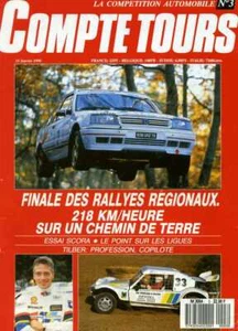 TOURENKONTO Nr. 3 01/1990 VAR CEVENNEN JEAN PIERRE JABOUILLE ERIC BERNARD - Bild 1 von 1