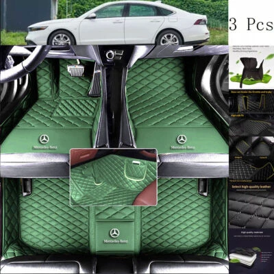 For Mercedes Benz All Models Car Floor Mats Auto Custom Liner Carpets Waterproof - Image 1 of 4