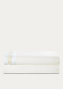 Ralph Lauren Queen flaches Laken Lizeth/Sonoma Valley Baumwolle creme UVP 215 $ - Bild 1 von 2