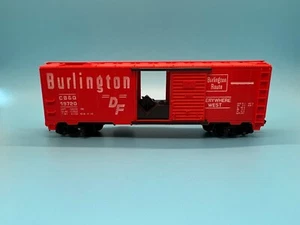 HO Scale Tyco Burlington DF CB&Q 19720 Everywhere West Freight BOXCAR - Picture 1 of 7