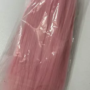 Nueva muñeca pelo rosa 1,0 OZ para reiniciar rehair artesanía sintética - Imagen 1 de 4