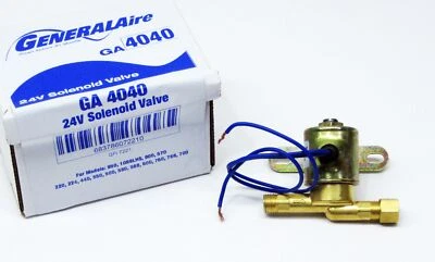 4040 Solenoid Valve for Aprilaire Humidifiers 24V 1/4" - Image 1 of 4
