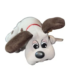 Tonka Pound Puppy 9-inch plush Red Ribbon Vintage 1980s Stuffed Animal Puppies - Picture 1 of 8