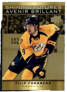 2015-16 Upper Deck Tim Hortons Shining Futures Filip Forsberg Card # SF-8 MINT - Bild 1 von 2
