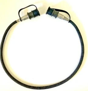 SCBA Aeroquip FD17 Series High Pressure Air Supply Relief Hose Quick Disconnect - Picture 1 of 4