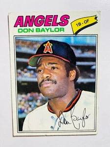 Tarjeta de béisbol 1977 Topps #462 Don Baylor ex-mt MLB - Imagen 1 de 1