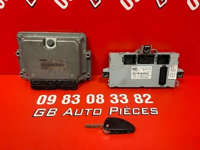 ALFA ROMEO 147 I 1.9 JTD KIT DEMARRAGE CALCULATEUR 55185365 0281010332 - Photo 1/3