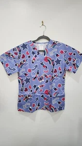Brand New Free Shipping Womens Top Nursing Srcub Size Small - Picture 1 of 3