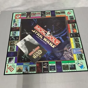 Star Wars Monopoly 1997 Classic Trilogy Game Board & Instructions Spare Parts - Picture 1 of 3