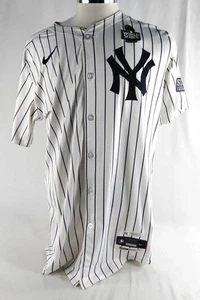 Camiseta deportiva blanca Oswaldo Cabrera #95 de los Yankees de Nueva York 2024 uso emitido serie mundial - Imagen 1 de 9