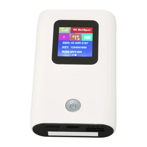 4G WiFi Router Nano SIM Card Slot 300Mbps 10 Users Capacity Power Bank Functi CB - Bild 1 von 24