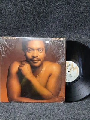 Vintage Booker T. Vinyl Record I Want You 1981 A&M SP-4874 Soul Funk LP Stereo - Image 1 of 4